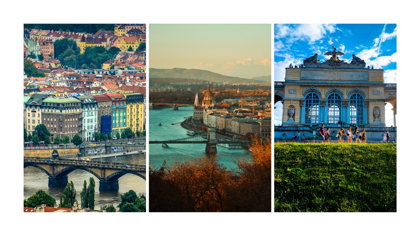 Viena, Praga e Budapeste