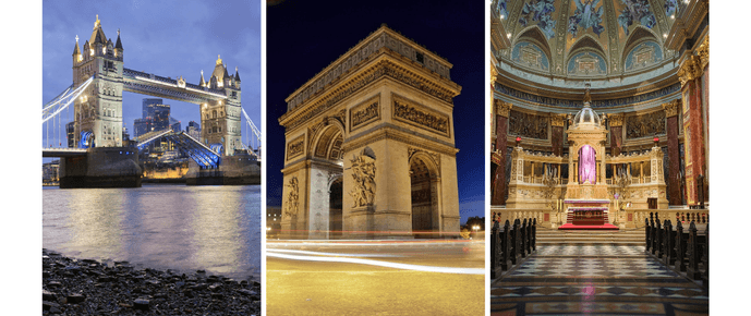 Londres, Paris e Leste Europeu (1)