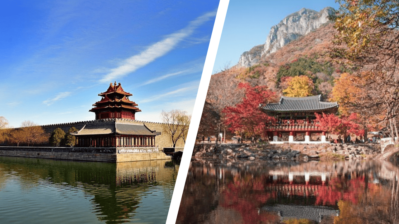 China e Coréia de Sul (1)